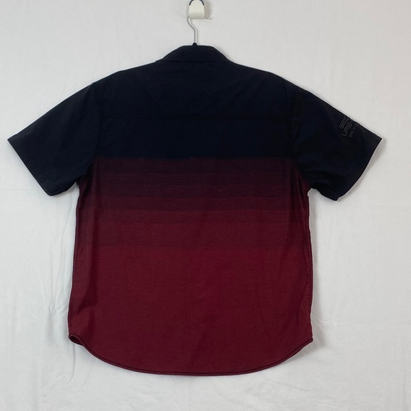 Rivet 61 Button Down Shirt Black Red - Picture 7 of 9